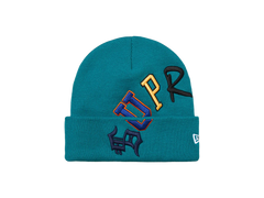 Supreme New Era Arc Beanie Teal