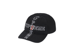 Supreme Cross 6-Panel Black