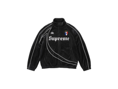 Supreme x Umbro Velour Track Jacket Black