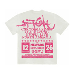 Travis Scott Utopia Is In Tulsa Tee White