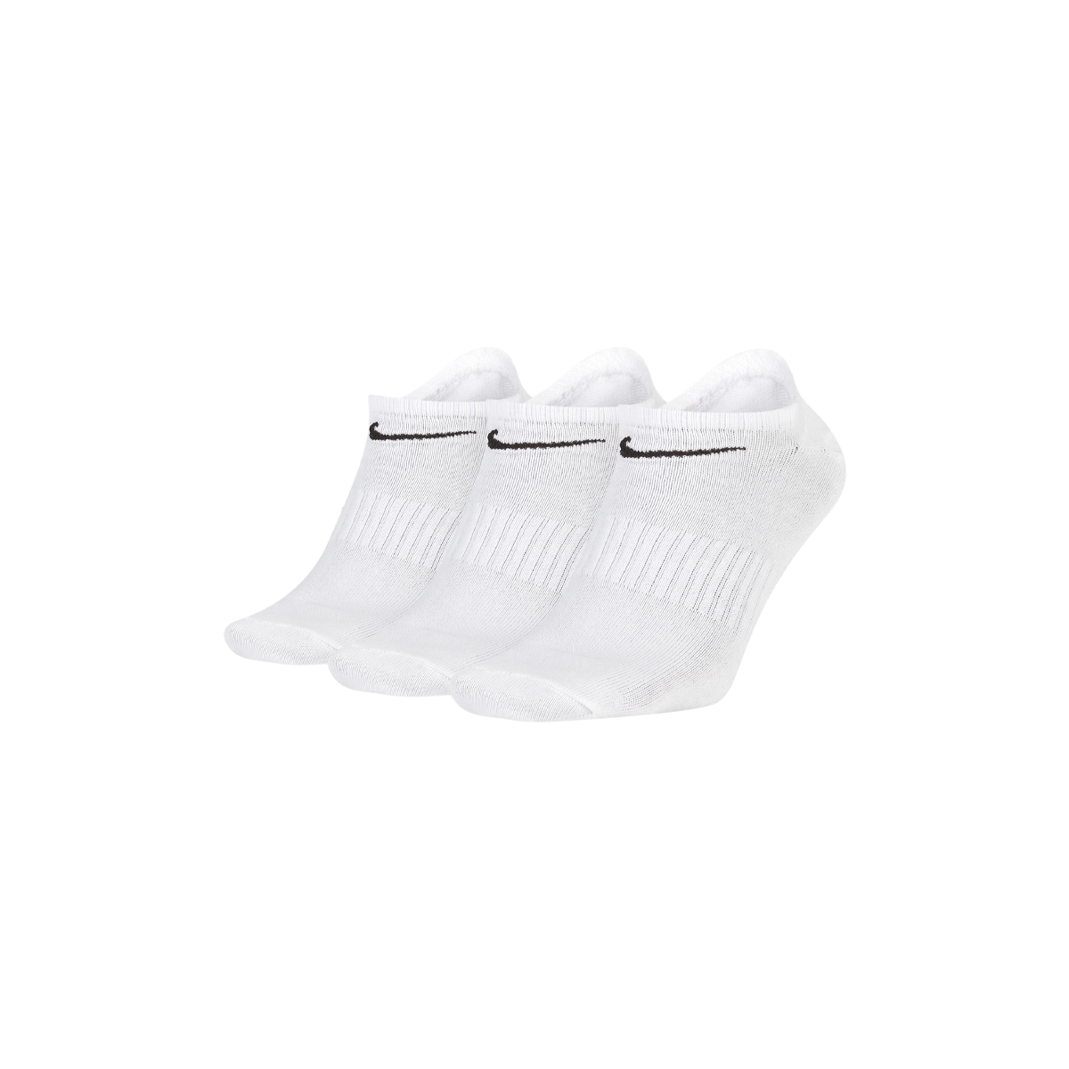Nike Triple Pack Low Top White Socks